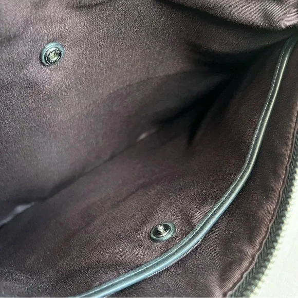 NWOT Coach Large Pouch Signature Canvas Shad - Picture 8 of 16